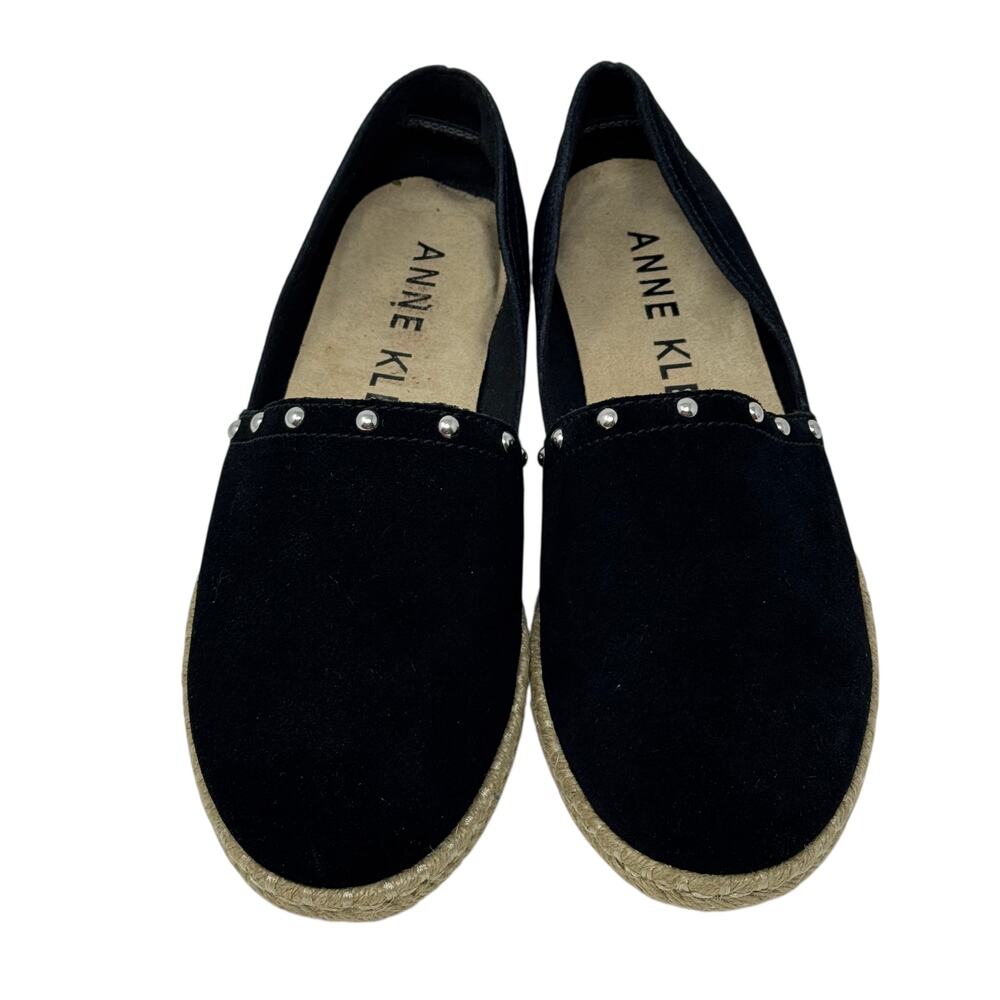 Anne Klein Kaily-S Slip On Espadrille Black Casual Comfort Shoe Size 7.5 - Picture 9 of 9